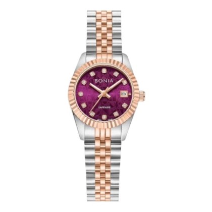 Bonia Noble Elegance BNB10550-7667 Silver Stainless Steel Women Watch